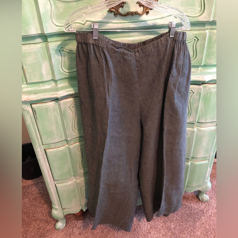 Flax linen pants